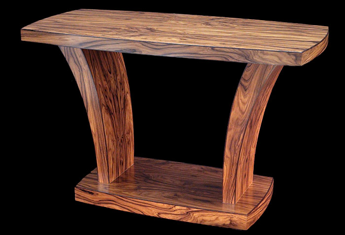 Display Table by Don DeDobbeleer, Fine Custom Wood Furniture