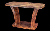 Display Table by Don DeDobbeleer, Fine Custom Wood Furniture