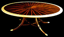 Asian Ellipse Coffee Table by Don DeDobbeleer