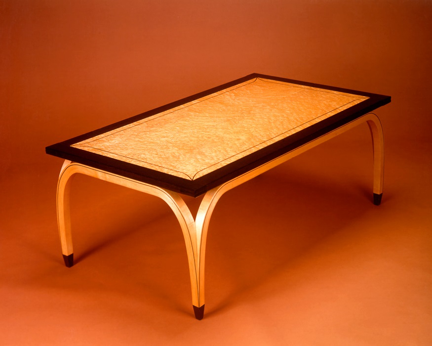 Birds Eye Maple Coffee Table