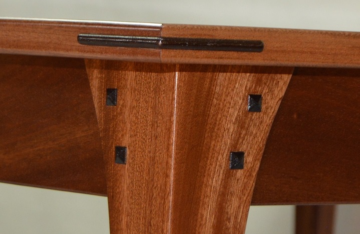 Square Bolivian Rosewood Table